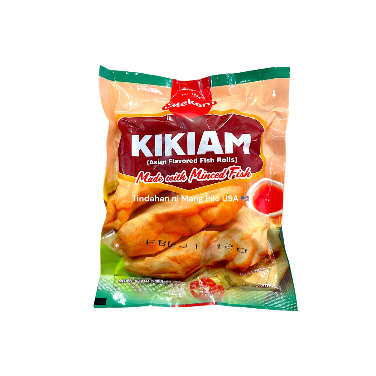 MEKENI Kikiam (Asian Flavored Fish Rolls) 8.8oz | 250g – Tindahan ni ...