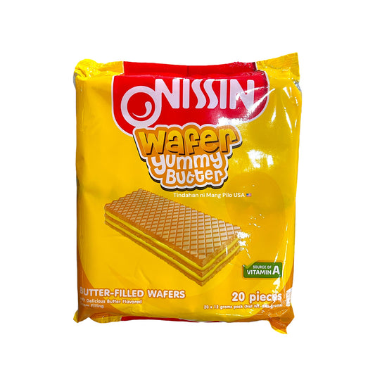 NISSIN Wafer Yummy Butter Filled Wafers (20pcs x 12g)