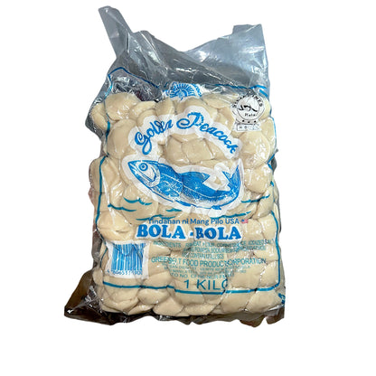 GOLDEN PEACOCK Fishball Bola-Bola (Flat Nalobo) (1 kg)