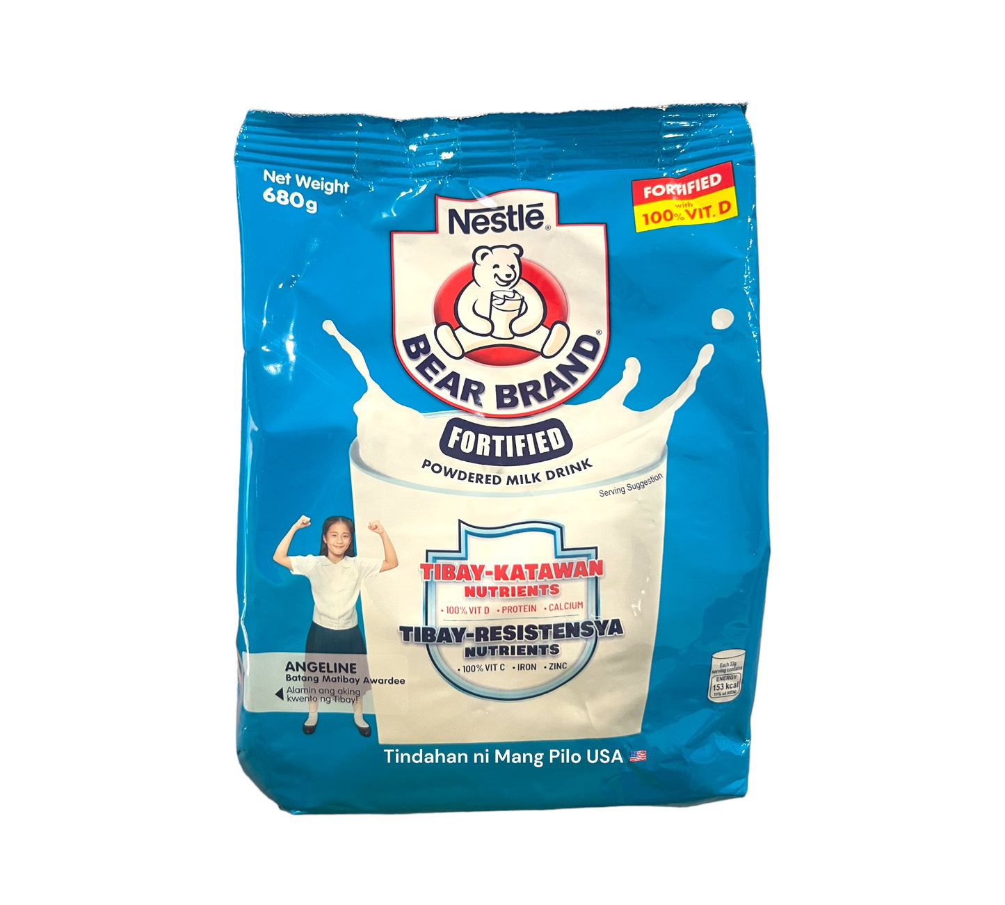 NESTLE Bear Brand Fortified Powdered Milk (680g)