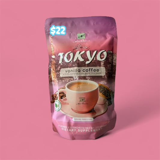 NAMIROSEUS Tokyo Vanilla Coffee (21g x 10 packs) 210g