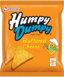 STATELINE Humpy Dumpy Tortilla Chips Buttered Cheese Flavor (110 g)