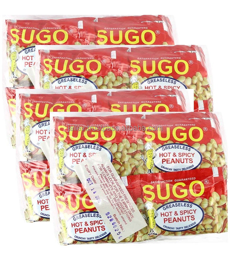 SUGO Salted Peanuts Spicy (20 pcs x 5 g)