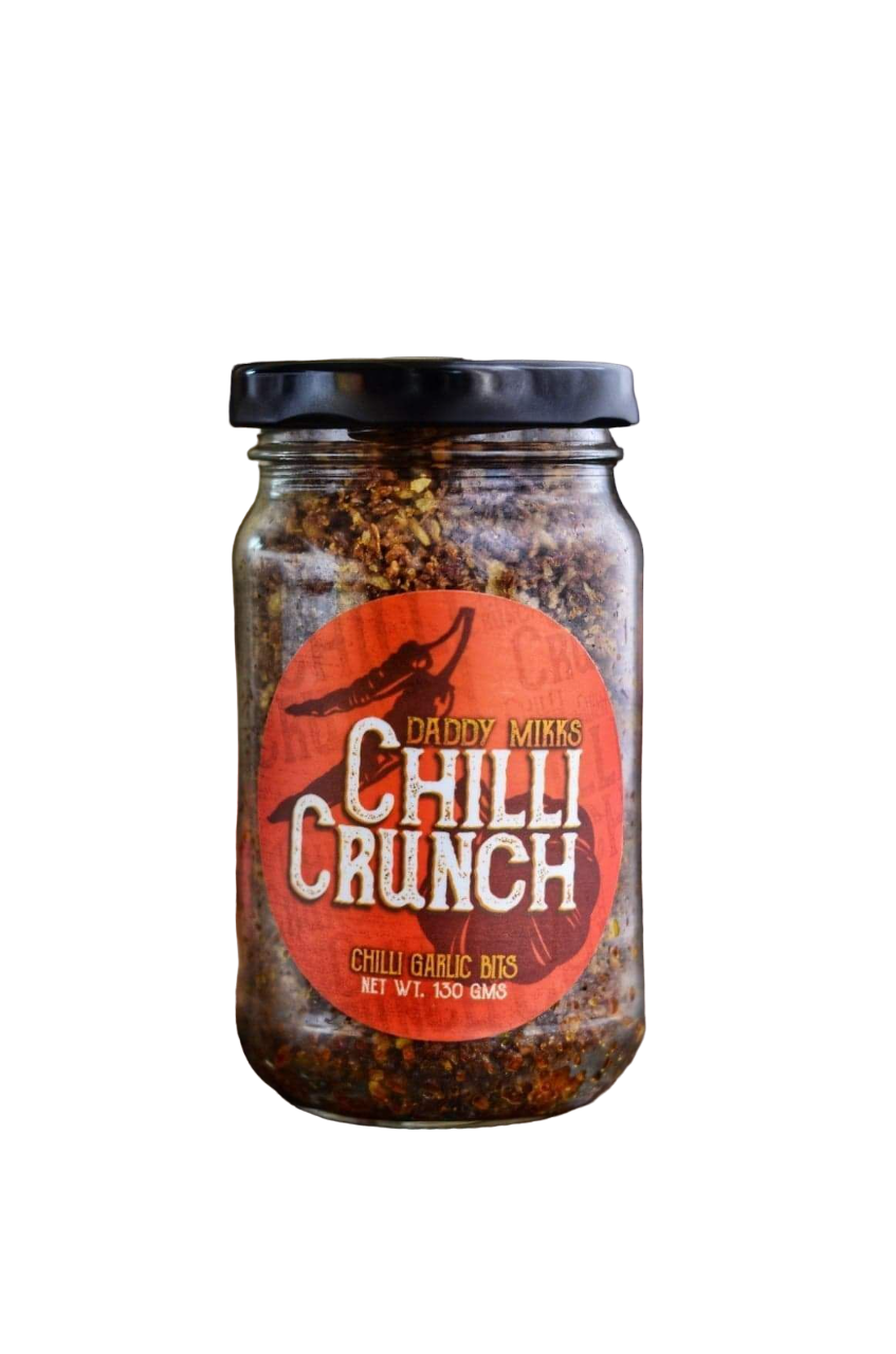 DADDY MIKKS Chilli Crunch: Chili Garlic Bits (130 gr)