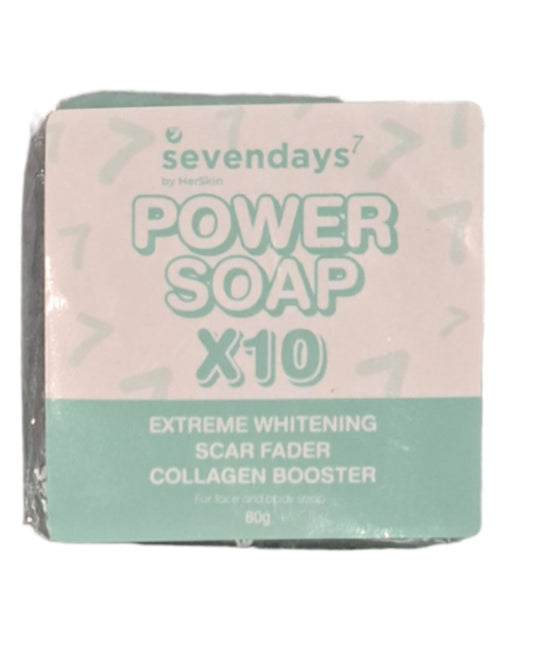 Sevendays By HerSkin  Power Soap X10 (80gr)