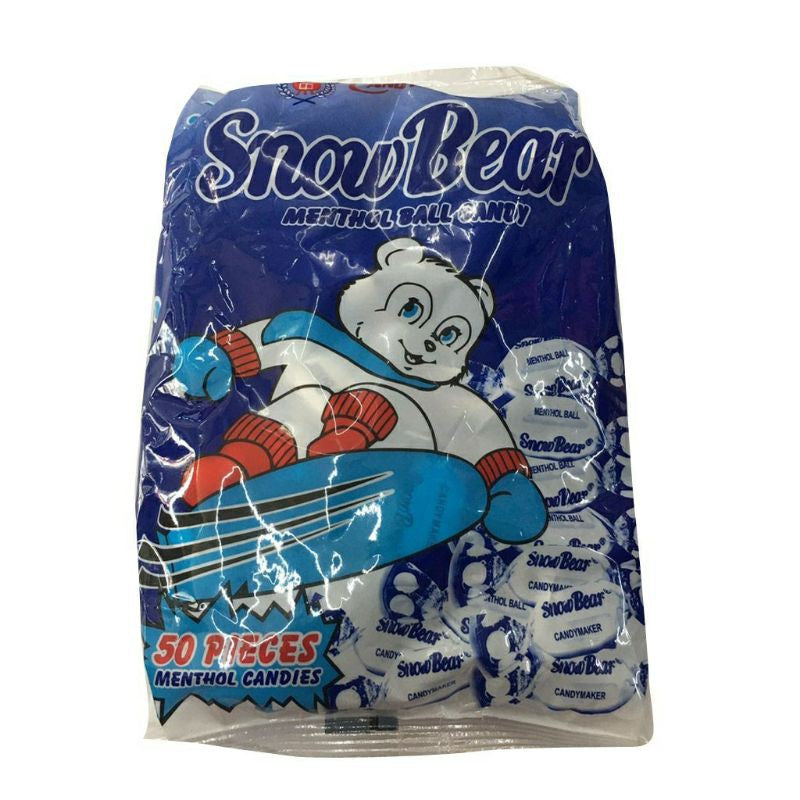 THE CANDYMAKER Snow Bear Menthol Ball Candy (50pcs) (230 g)