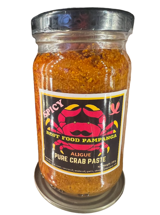 BEST FOOD PAMPANGA Pure Crab Paste Spicy (Aligue) (250 gr)