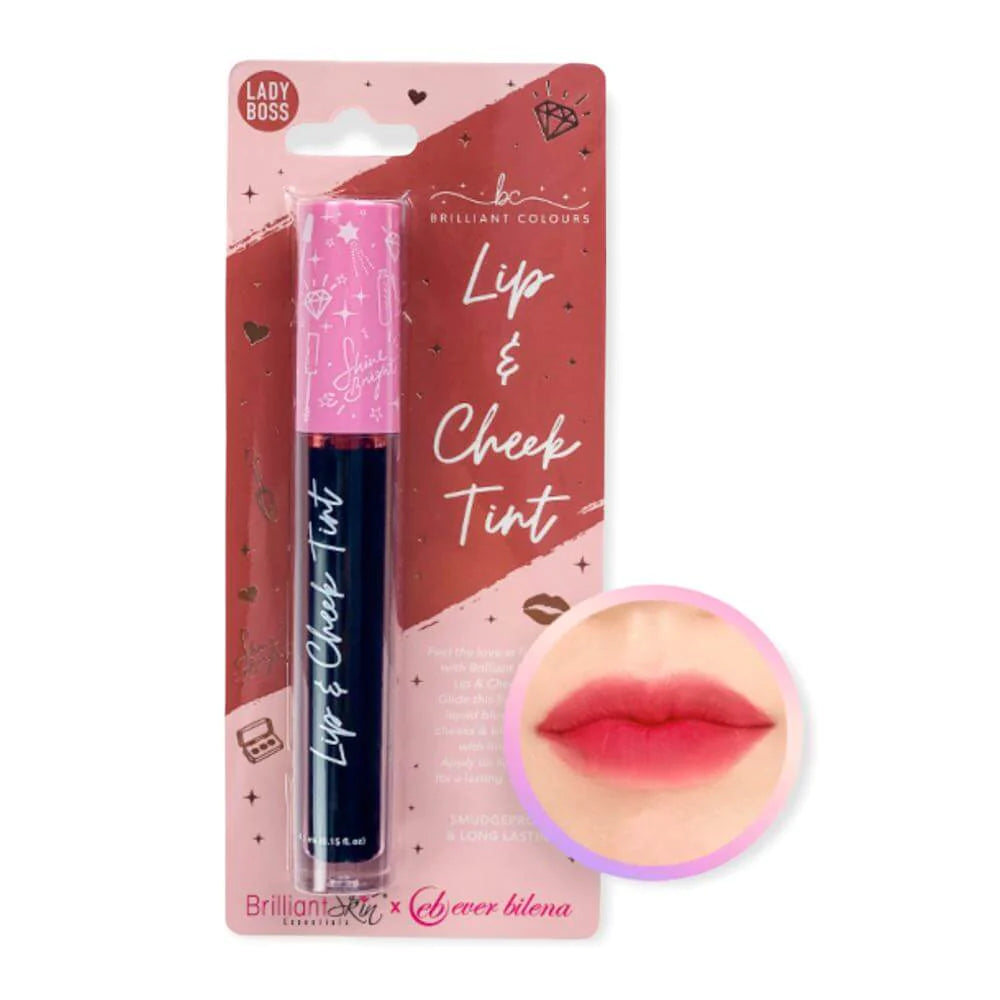 BRILLIANT COLOURS Lip & Cheek Tint: Lady Boss (4.5 gr)