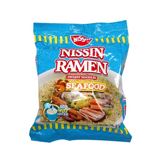 NISSIN RAMEN Seafood Instant Noodle Flavor (63 g)