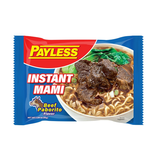 PAYLESS Instant Mami Beef (55 gr) – Tindahan ni Mang Pilo USA