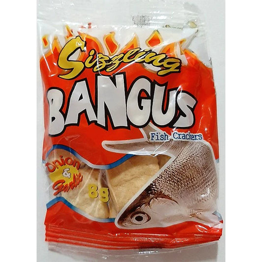 SIZZLING Bangus Fish Crackers: Onion & Garlic (35 gr)